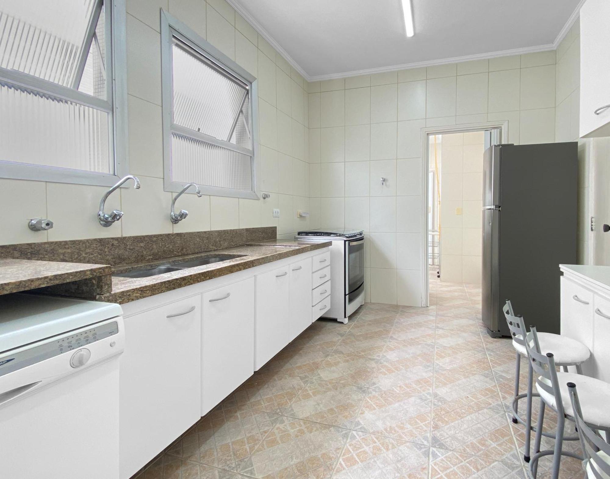 Vista Incrivel Beira-mar Espacoso 4 Qts Ac Apartamento Guarujá
